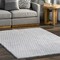 Nuloom Nia Tile Faux Rabbit Machine Washable Area Rug 2ft 6in x 8ft HJWR04D-2608 - alternate 4